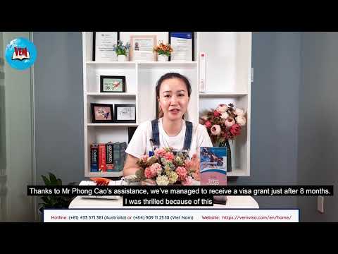 Khách hàng của VEM nhận visa 300 Úc diện đính hôn thành công
