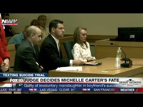 MUST WATCH: Judge Finds Michelle Carter GUILTY in Texting Suicide Case in Massachusetts Video