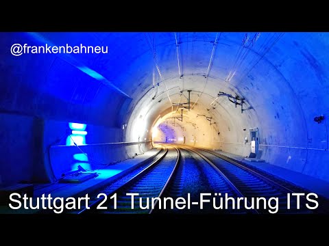 Stuttgart 21 Tunnelführung ITS, Tunnel Portal Rosenstein mit Brücke nach Canstatt #s21 #stuttgart21