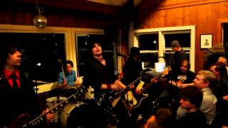 Jesse Malin & St Marks Social rocks Drew's house concert Ringwood NJ March 5, 2011