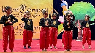 Welcome Dance by Kindergarten Montessori kids|Annual day|Semiclassical|He Sharade|Pranavalaya #dance