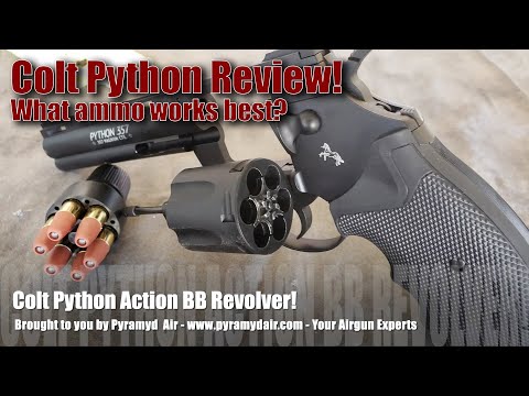 Colt Python .357 Replica Review! - CO2 BB Revolver from Umarex USA Available at PyramydAir.com