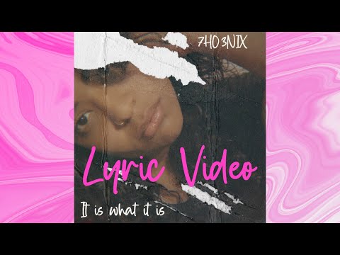 It Is What It Is (Stripped) by 7HO3NIX - Lyric Video