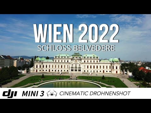 Wien - Schloss Belvedere - Cinematik Drohnenshot