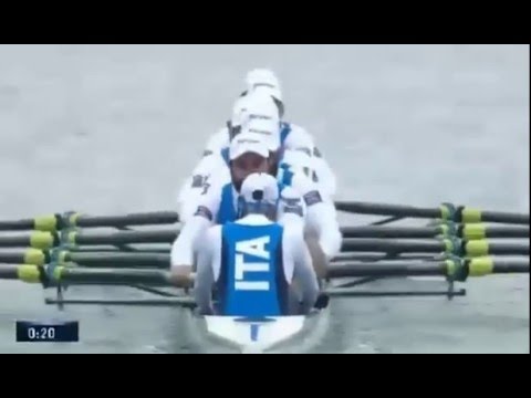 Amazing 2016 World Rowing Cup Italy - Men's 8 Final