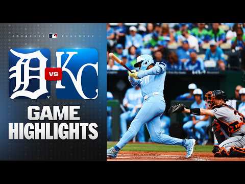 캔자스시티 VS 디트로이트 5:1 MLB 스포츠하이라이트
