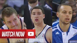 Stephen Curry - David Lee - Klay Thompson - Golden State Warriors - Orlando Magic