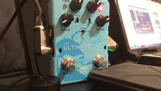 EBS The Ultimate Billy Sheehan Drive pedal conquering Jet City Woman by Queensryche Bass Tone.