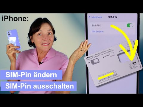iPhone Tipp: SIM Pin ändern oder komplett abschalten. So muss ich mir eine Nummer weniger merken.