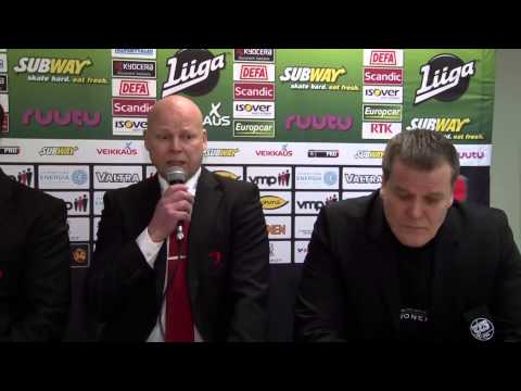 Lehdistötilaisuus JYP-TPS 11.2.2014