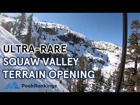 Squaw Valley Silverado: The Resort's RAREST Open Terrain