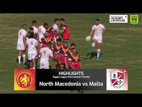 North Macedonia v Malta | International Rugby League Highlights