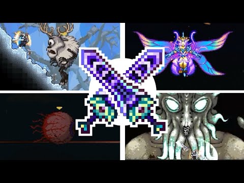Terraria Zenith vs all bosses | Terraria