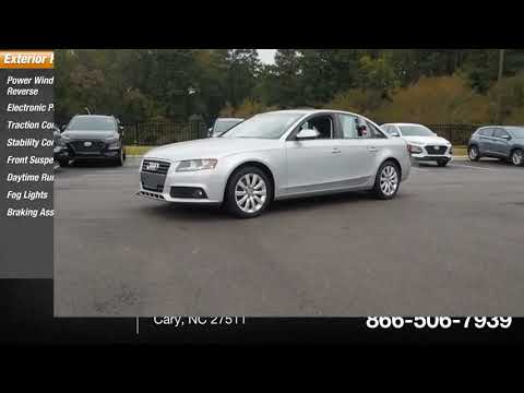 2012 Audi A4 2.0T quattro Premium for sale in Cary NC