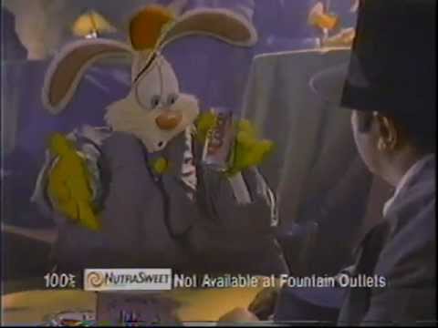YouTube video about: Who framed roger rabbit commercial?