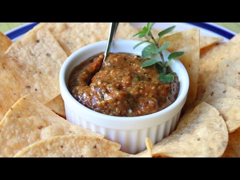 Fire-Roasted Tomato Salsa Recipe - Fire-Roasted Cherry Tomato Salsa