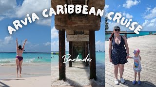 🌴 P&O Arvia Caribbean Cruise Family Vlog | Exploring Barbados + Carlisle Bay 🌴
