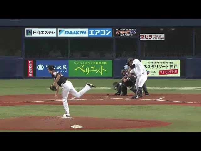 【2回裏】ホークス・武田 三振ゲッツーで流れを引き寄せる!! 2016/7/5 Bs-H