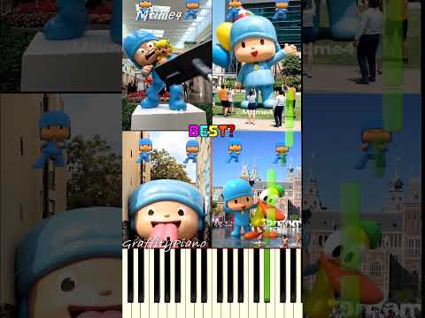 Pocoyo & Bea - One Swipe and We’re Gone! Piano Tutorial