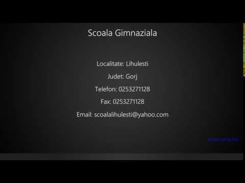 Scoala Gimnaziala  Lihulesti
