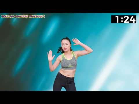 3 Minutes Aerobics workout for belly fat (Yog Koj Ua Qhov Exercise  No Txhuas hnub Koj Plab Yuav Me)
