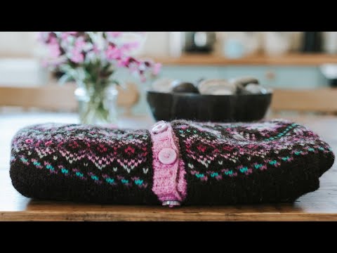 Shetland Wool Week Annual 2020 - 'Strom Cardigan' by Rachel Hunter