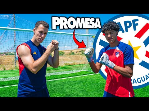 PORTERO DE 15 AÑOS SERÁ FUTURA PROMESA DE SU SELECCIÓN