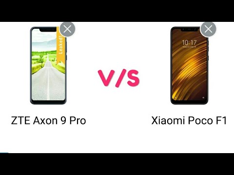 ZTE AXON 9 Pro V/S Xiaomi Poco F1 Specs Comparison l Camera, Snapdragon, RAM