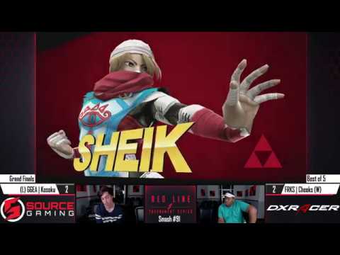 Red Line Smash 91 - Grand Finals - GGEA | Kosoku vs FRKS | Cheeks