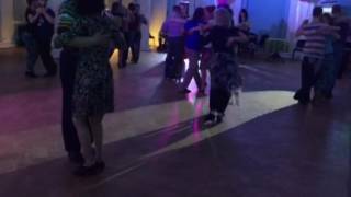 Nevskaya milonga 2017. Tango lesson by Horacio Goday y Cecilia Berra