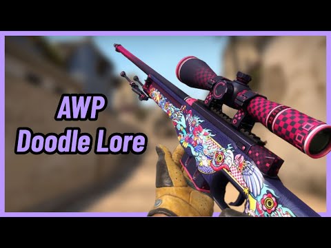 AWP Doodle Lore | CSGO Revolution Case Showcase