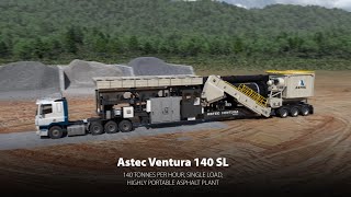 Astec Ventura Portable Asphalt Plant