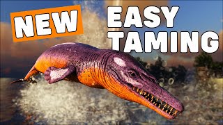 Basilosaurus NEW Easy Taming guide - Ark Survival 