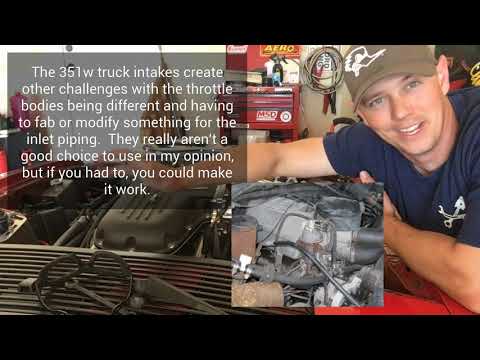 351w Swap Intakes, WHAT YOU NEED!