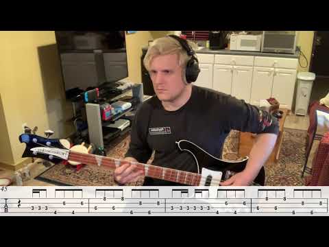 Let You In - Bass Play-Through (Tabs On Screen + Full Tab In Description)