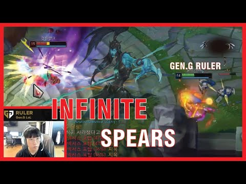 GEN.G Ruler's KALISTA KITING at ENEMY FOUNTAIN