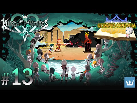 #13 - KINGDOM HEARTS χ [chi] - English Walkthrough — Olympus Coliseum, Part 5 - Ending