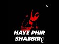 21Ramzaan Nauha 2021 Betiyon K Paas Le Jao Mujhe Shahadat Maula Aliع 1442 Syed S Zahara Yaali