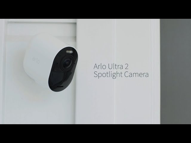 Video Teaser für Arlo Ultra 2 Spotlight Sicherheitskamera | Installationsanleitung