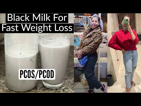 Black Milk-Sesame Seeds Milk For Quick Weight Loss | PCOS/PCOD Milk | Lose Weight Fast | Fat to Fab