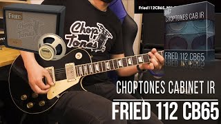 Video thumbnail for Cabinet IR | Fried 112 CB65 | Playthrough (Friedman 1x12 + Celestion Creamback G12M65) by ChoptonesOfficial