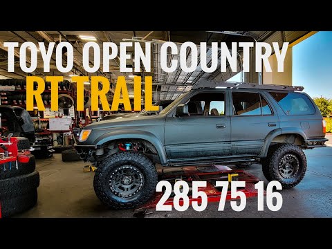 Toyo Open Country RT Trail 4runner | 285/75/r16