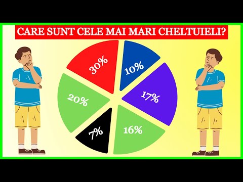 PE CE CHELTUIM BANII - CARE SUNT CELE MAI MARI CHELTUIELI ALE ROMANILOR - EDUCATIE FINANCIARA