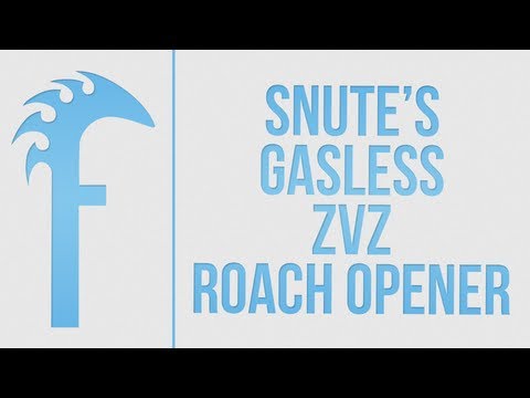 StarCraft 2: Snute's Gasless Roach ZvZ - Zerg Strategy