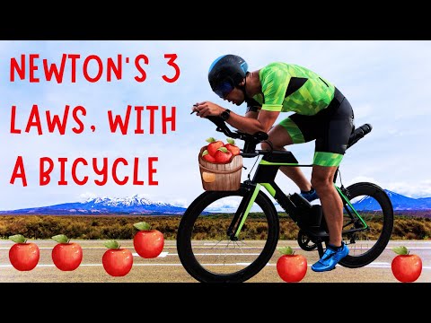 Newton's 3 Laws, with a Bicycle -Joshua Manley Newton's Third Law of Motion | Physics