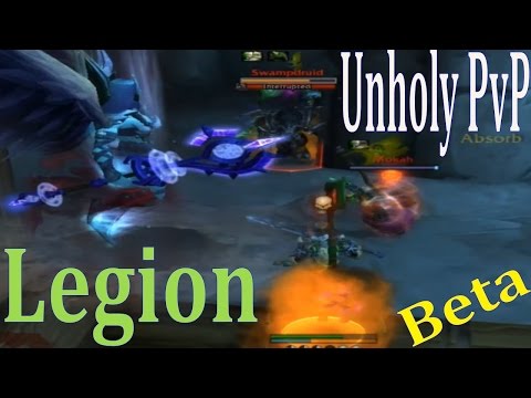 Legion Beta Unholy DK PvP - 2v2 Arena - Op Dot Damage