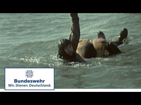 Classix: Unter Wasser - Schwimmtaucherausbildung bei der Marine (1975) - Bundeswehr