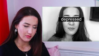 Reacting to my old depressed videos // MHM