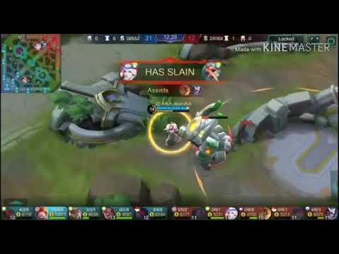 Fanny darat Yang benar2 wujud savage (IN RANK GAME)