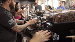 Black Rifle Coffee Shop grand opening at Nine Line Apparel